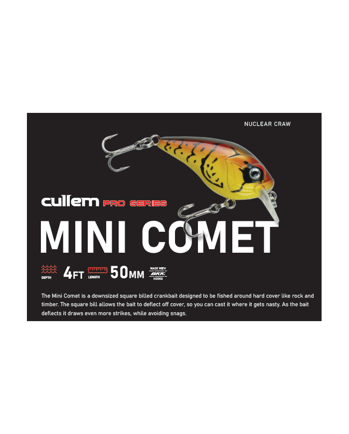 Cullem Pro Series Mini Comet 50mm 4ft Info