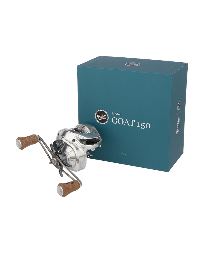 Bates Fishing Co G.O.A.T 150 7.1:1 Ratio Baitcaster Reel Bates Fishing Co G.O.A.T 150 7.1:1 Ratio Baitcaster Reel