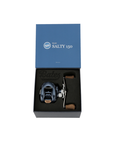 Bates Fishing Co SALTY 150 7.1:1 Ratio Baitcaster Reel Bates Fishing Co SALTY 150 7.1:1 Ratio Baitcaster Reel