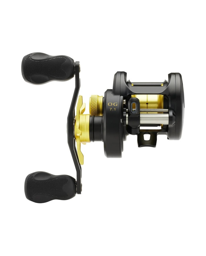 Bates Fishing Co O.G. 100 7.1:1 Ratio Round Baitcaster Reel Bates Fishing Co O.G. 100 7.1:1 Ratio Round Baitcaster Reel
