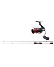 Shimano Sienna 4000FG Spinning Reel / Sienna 8ft H 2pc Rod - Combo