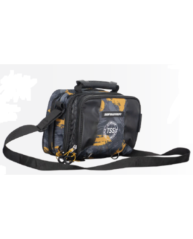 Sensation Extreme File 20 Worm and Terminal Tackle Bag Orange/Black/Grey Sensation Extreme File 20 Worm and Terminal Tackle Bag Orange/Black/Grey