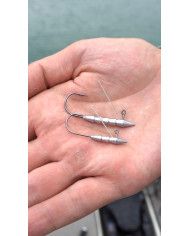 Core Tackle Hover Rig 3/0 3/32oz 3pc Core Tackle Hover Rig 3/0 3/32oz 3pc