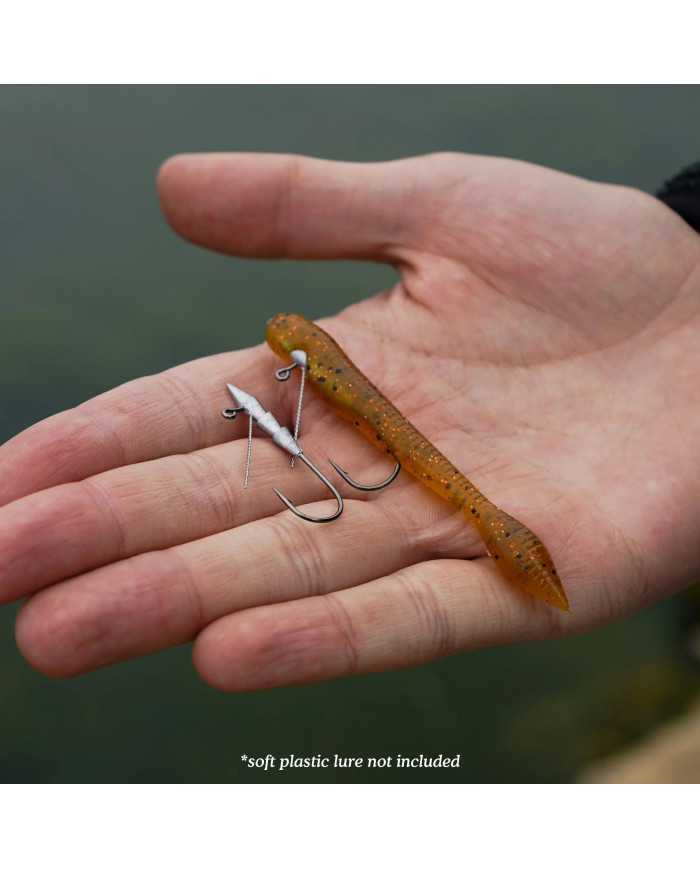 Core Tackle Hover Rig 3/0 3/32oz 3pc Core Tackle Hover Rig 3/0 3/32oz 3pc