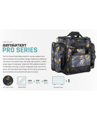 Sensation Pro Series Tackle Bag Orange/Black/Grey