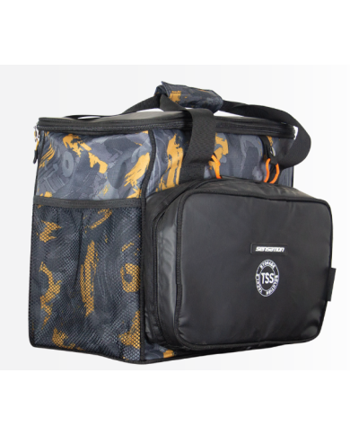 Sensation Carp Hunter Tackle Bag Orange/Black/Grey Sensation Carp Hunter Tackle Bag Orange/Black/Grey