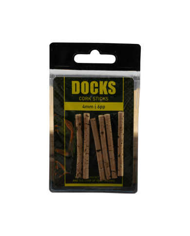 Docks Cork Sticks 4mm 6pc Docks Cork Sticks 4mm 6pc