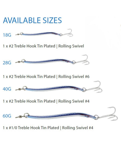 Blu 2798 T-Spoon Sardine 40g