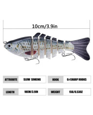 React 7 Segment Swimbait 4in 1/2oz