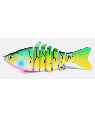 React 7 Segment Swimbait Firetiger Babybass 4in 1/2oz React 7 Segment Swimbait Firetiger Babybass 4in 1/2oz