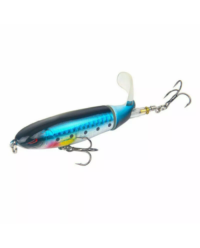 React Tornado Tail Blue Shiner Topwater-Plopper 4 1/3in 1/2oz