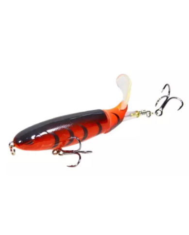 React Tornado Tail Red Devil Topwater-Plopper 4 1/3in 1/2oz React Tornado Tail Red Devil Topwater-Plopper 4 1/3in 1/2oz