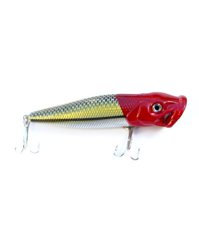 React Popper Crystal Red Head 3 1/2in 1/2oz React Popper Crystal Red Head 3 1/2in 1/2oz
