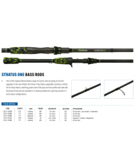 Okuma Stratus One 6ft 10in Medium Casting Rod Okuma Stratus One 6ft 10in Medium Casting Rod