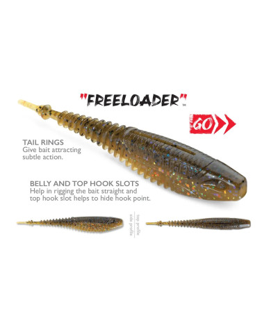 Rapala Crush City Freeloader 4.25in Rapala Crush City Freeloader 4.25in