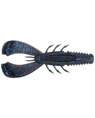 Rapala Crush City Cleanup Craw Black Blue Flake 3.5in