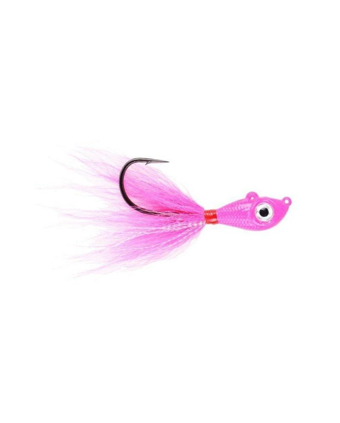 Mustad Big Eye Buck Tail Jigs Pink 3/4oz