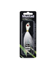 Mustad Big Eye Buck Tail Jigs Green Glow 3/8oz Mustad Big Eye Buck Tail Jigs Green Glow 3/8oz