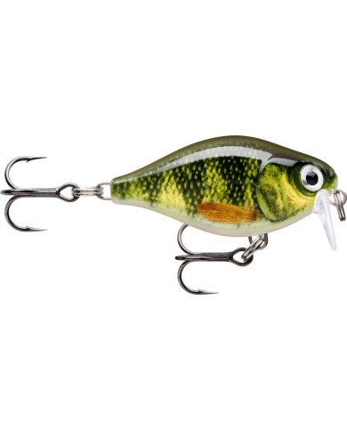Rapala X Light Crank Shallow Runner Live Perch 1/8oz 3-4ft Rapala X Light Crank Shallow Runner Live Perch 1/8oz 3-4ft
