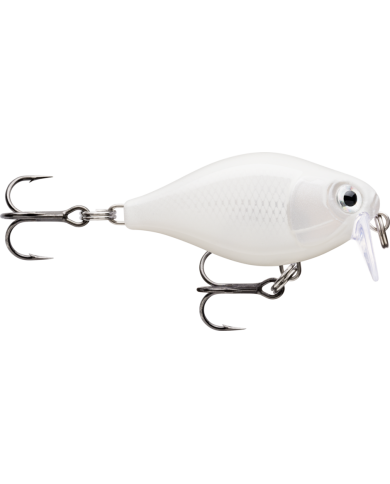 Rapala X Light Crank Shallow Runner Pearl White 1/8oz 3-4ft Rapala X Light Crank Shallow Runner Pearl White 1/8oz 3-4ft