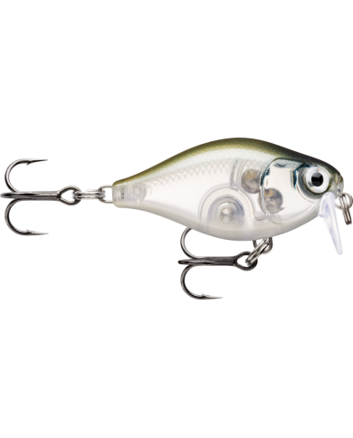 Rapala X Light Crank Shallow Runner Ghost Shiner 1/8oz 3-4ft Rapala X Light Crank Shallow Runner Ghost Shiner 1/8oz 3-4ft