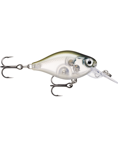 Rapala X Light Crank Mid Runner Ghost Shiner 1/8oz 6-7ft Rapala X Light Crank Mid Runner Ghost Shiner 1/8oz 6-7ft