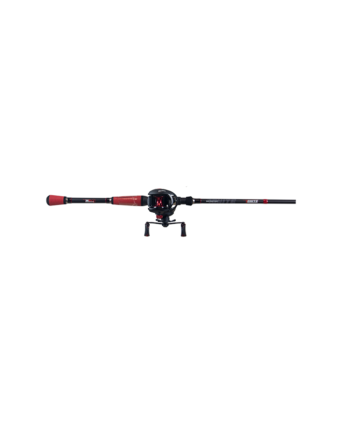 Sensation Ignite Baitcaster Red RH 6.1:1 Combo Ignite 7ft Med Heavy 2pc Red Casting Rod