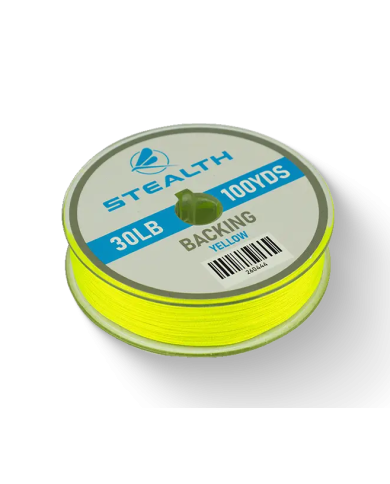 Stealth Backing 20lb Yellow 100yds Stealth Backing 20lb Yellow 100yds