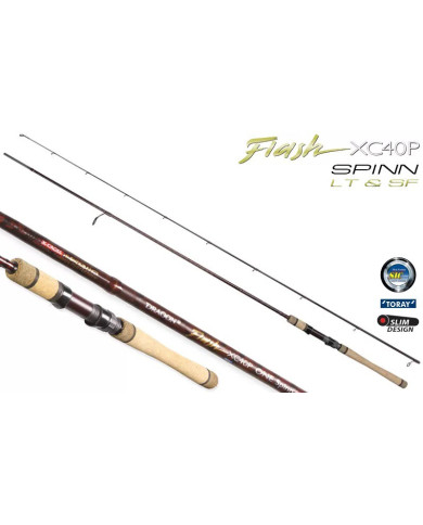 Dragon Flash XC40P LT Spinn18 7ft Medium Light Fast 2pc Spinning Rod Dragon Flash XC40P LT Spinn18 7ft Medium Light Fast 2pc Spinning Rod
