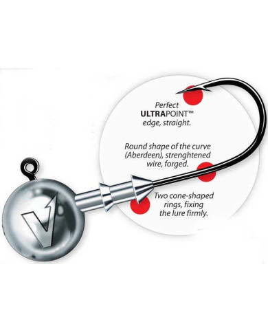 Mustad Classic Jig Head 5/0 15g