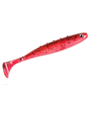 Dragon Aggressor Pro Fluro Red - Motor Oil Black Glit 3in 7.5cm