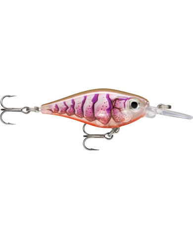 Rapala X Light Shad Purple Prawn UV 1/8oz 5ft Rapala X Light Shad Purple Prawn UV 1/8oz 5ft