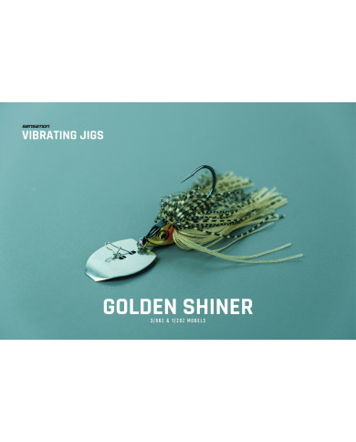 Sensation Vibrating Bladed Jigs Golden Shiner 3/8oz Sensation Vibrating Bladed Jigs Golden Shiner 3/8oz