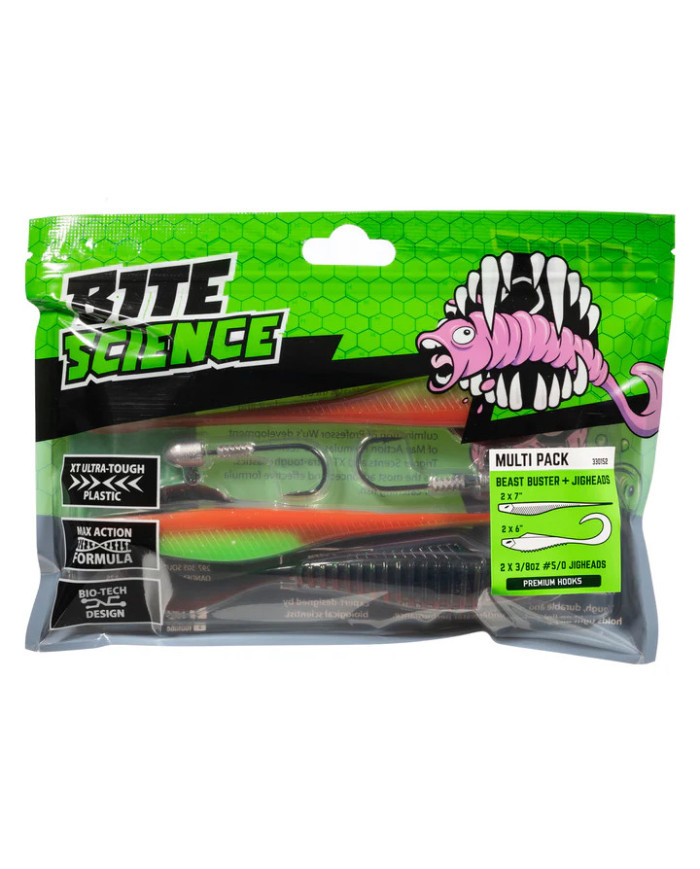 Bite Science Beast Buster and Jig-Heads Multi Pack
