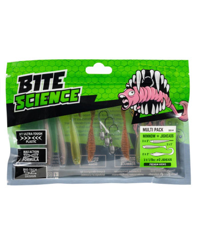 Bite Science Minnow and Jig-Heads Multi Pack