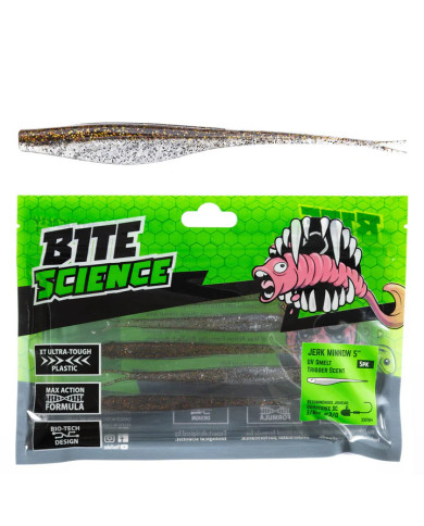 Bite Science Jerk Minnow UV Smelt 5in Bite Science Jerk Minnow UV Smelt 5in