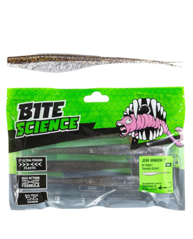 Bite Science Jerk Minnow UV Smelt 7in Bite Science Jerk Minnow UV Smelt 7in