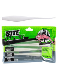 Bite Science Jerk Minnow Glow White 7in