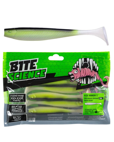 Bite Science Kick Minnow Greenback Herring 5in Bite Science Kick Minnow Greenback Herring 5in