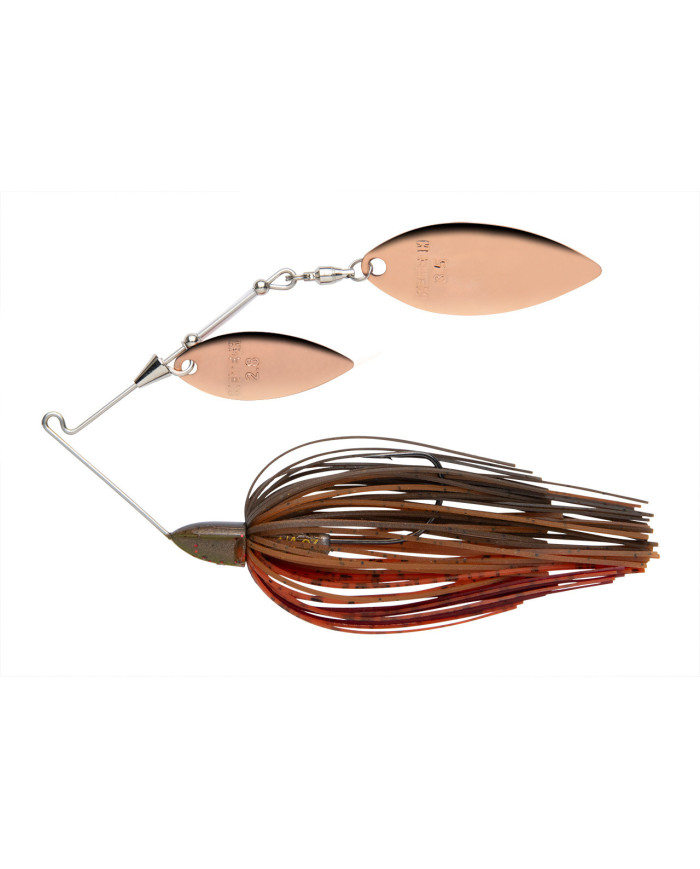 Keitech Baby Tee Bone Double Willow 3/8oz Spinnerbait wcWC Green Pumpkin Craw Keitech Baby Tee Bone Double Willow 3/8oz Spinnerbait wcWC Green Pumpkin Craw