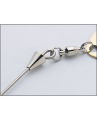 Keitech Baby Tee Bone Tandem Willow 1/4oz Spinnerbait Keitech Baby Tee Bone Tandem Willow 1/4oz Spinnerbait