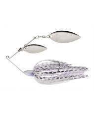 Keitech Baby Tee Bone Double Willow 3/8oz Spinnerbait wsWS Purple Pearl Shad Keitech Baby Tee Bone Double Willow 3/8oz Spinnerbait wsWS Purple Pearl Shad