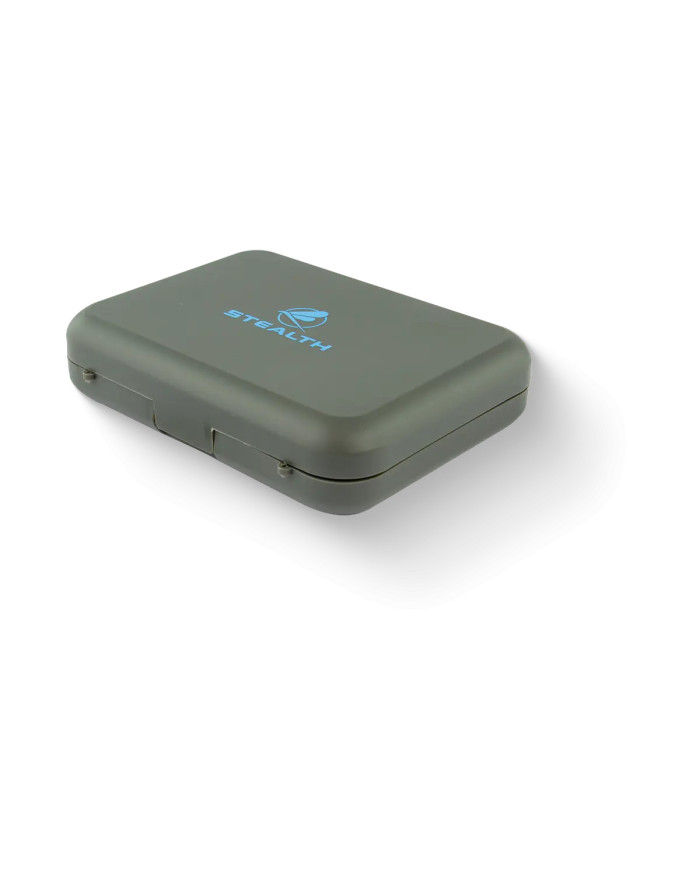 Stealth Grey Split Foam Fly box 12cmx9cmx3cm 235 fly