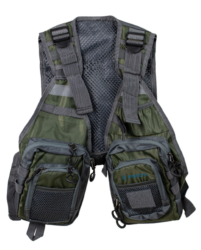 Stealth Session Green Grey Vest