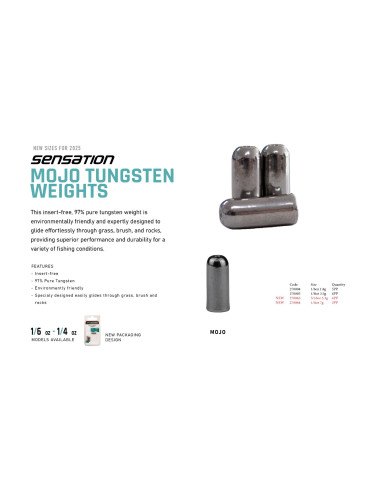 Sensation Mojo Tungsten Silver Sensation Mojo Tungsten Silver