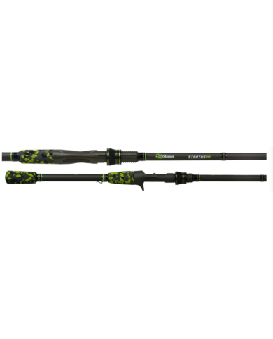 Favorite White Bird Baitcaster RH 6.4:1 Combo Okuma Stratus One 6ft 6in MH 2pc Casting Rod Favorite White Bird Baitcaster RH 6.4:1 Combo Okuma Stratus One 6ft 6in MH 2pc Casting Rod
