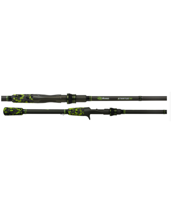 Favorite White Bird Baitcaster RH 6.4:1 Combo Okuma Stratus One 6ft 6in MH 2pc Casting Rod Favorite White Bird Baitcaster RH 6.4:1 Combo Okuma Stratus One 6ft 6in MH 2pc Casting Rod