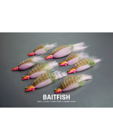 Sensation Tiger Tamer Jig Large 10cm 1/2oz Baitfish Sensation Tiger Tamer Jig Large 10cm 1/2oz Baitfish