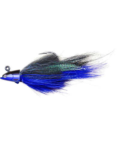 Sensation Tiger Tamer Jig Large 10cm 1/2oz Black Purple Sensation Tiger Tamer Jig Large 10cm 1/2oz Black Purple