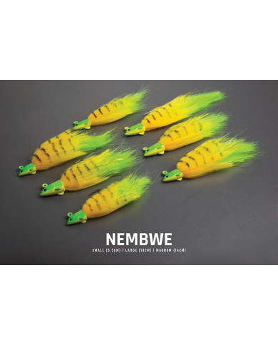 Sensation Tiger Tamer Jig Large 10cm 3/8oz Nembwe Sensation Tiger Tamer Jig Large 10cm 3/8oz Nembwe